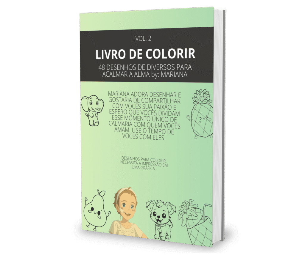 capa desenhos da mariana vol 2