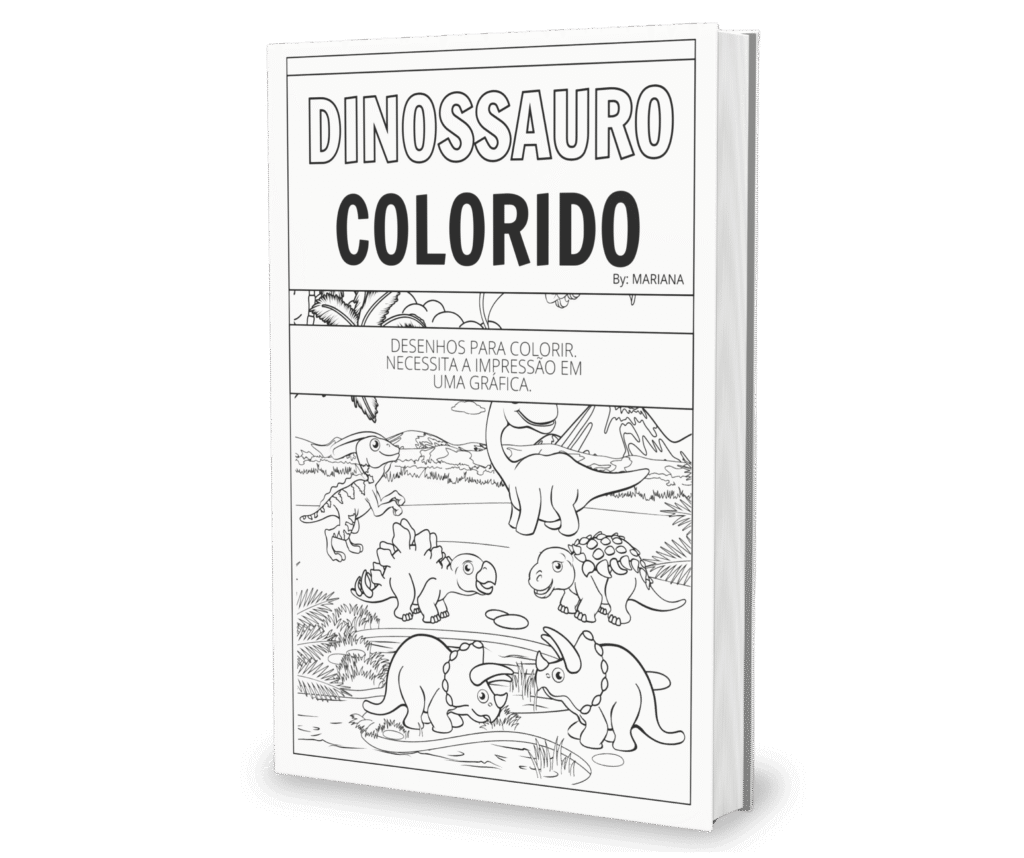 capa desenhos da mariana dinossauros